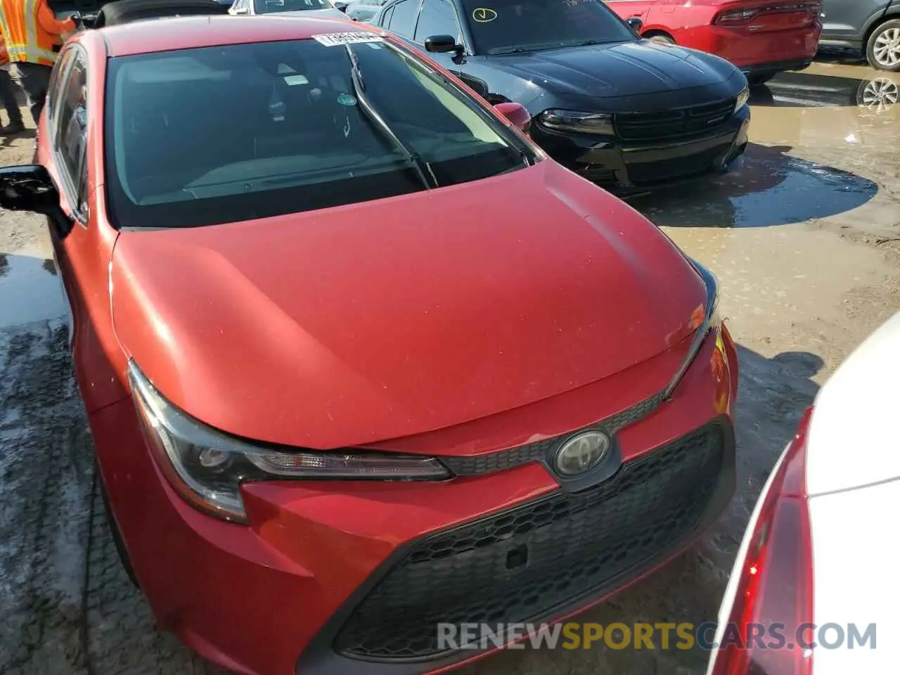 5 Photograph of a damaged car JTDEPRAE3LJ004266 TOYOTA COROLLA 2020
