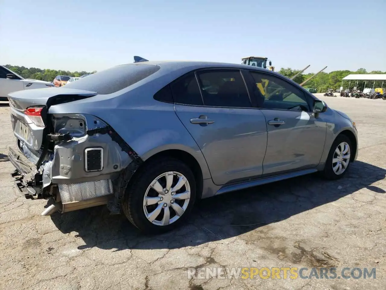 3 Photograph of a damaged car JTDEPRAE3LJ006678 TOYOTA COROLLA 2020