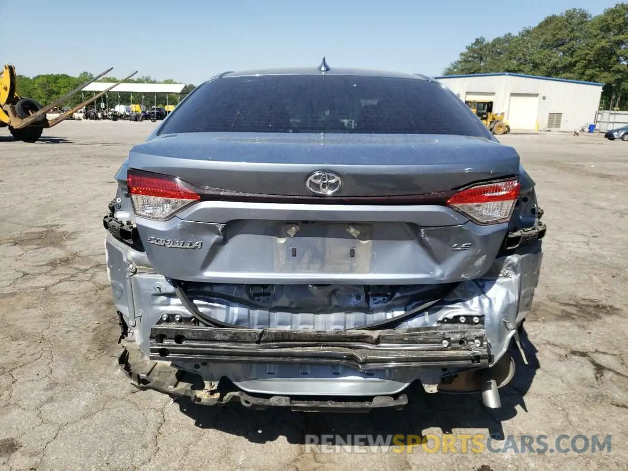 6 Photograph of a damaged car JTDEPRAE3LJ006678 TOYOTA COROLLA 2020