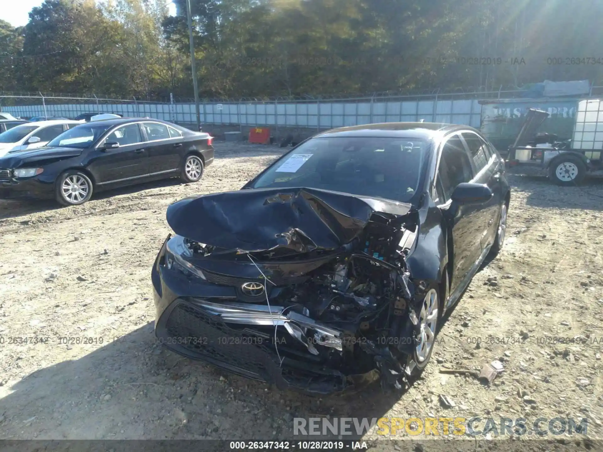 6 Photograph of a damaged car JTDEPRAE3LJ008043 TOYOTA COROLLA 2020