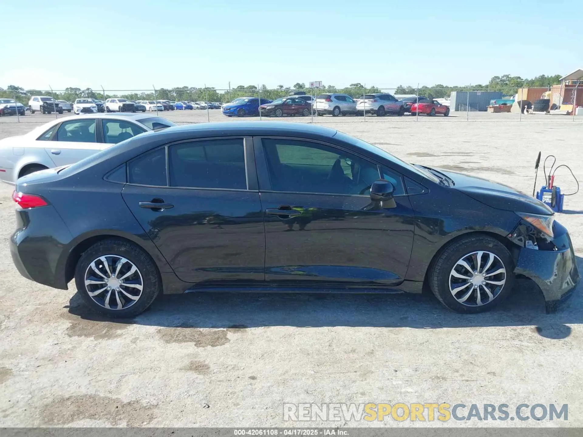 14 Photograph of a damaged car JTDEPRAE3LJ010391 TOYOTA COROLLA 2020