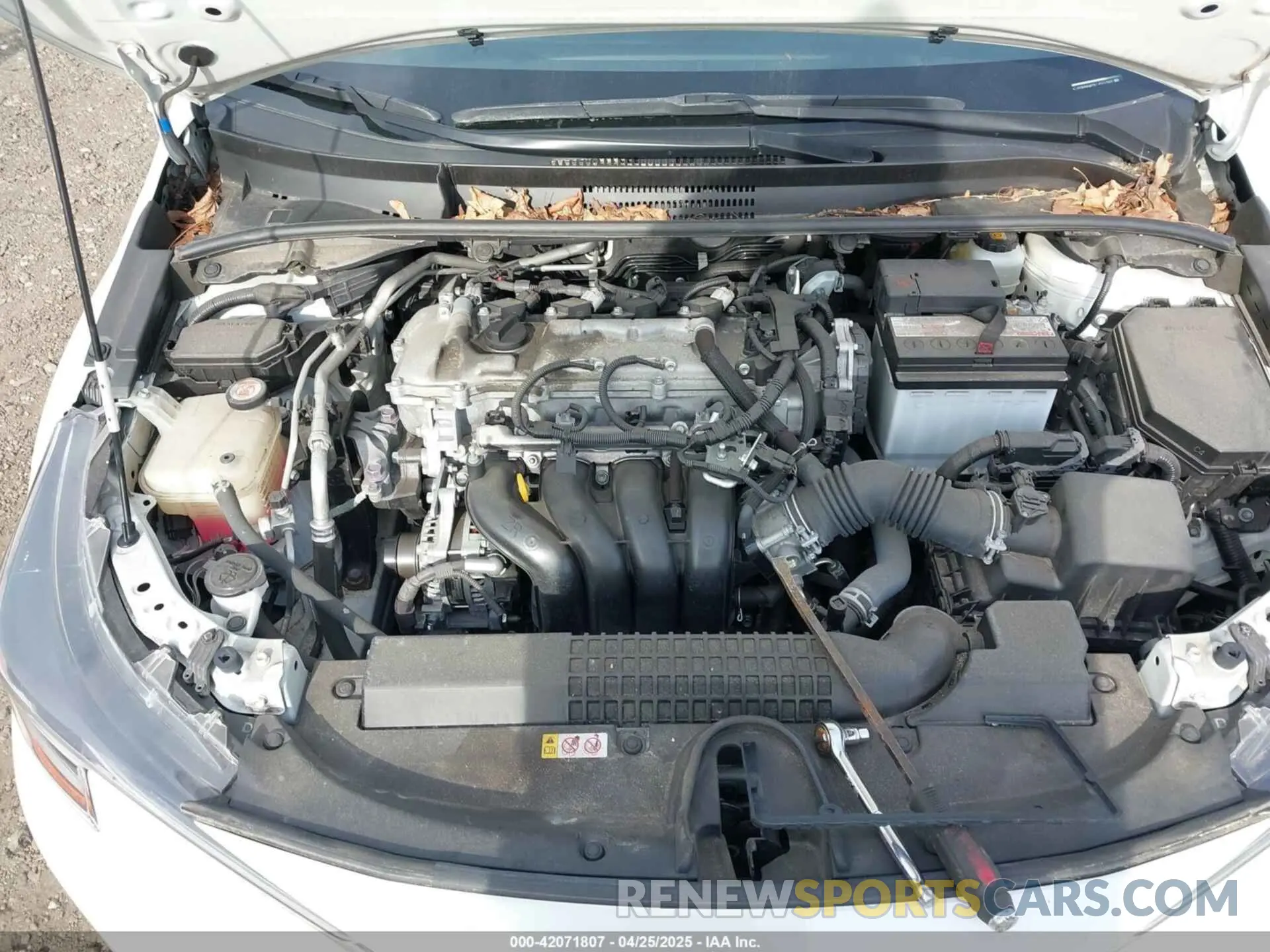 10 Photograph of a damaged car JTDEPRAE3LJ011797 TOYOTA COROLLA 2020