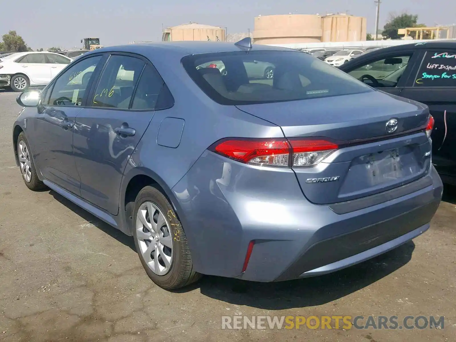 3 Photograph of a damaged car JTDEPRAE3LJ015283 TOYOTA COROLLA 2020