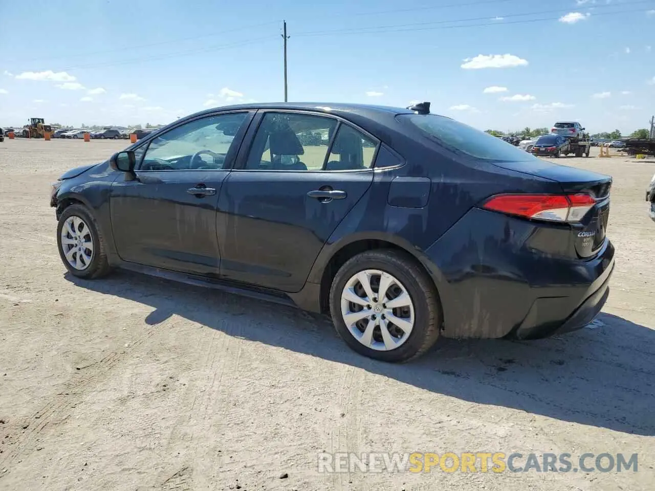 2 Photograph of a damaged car JTDEPRAE3LJ018474 TOYOTA COROLLA 2020