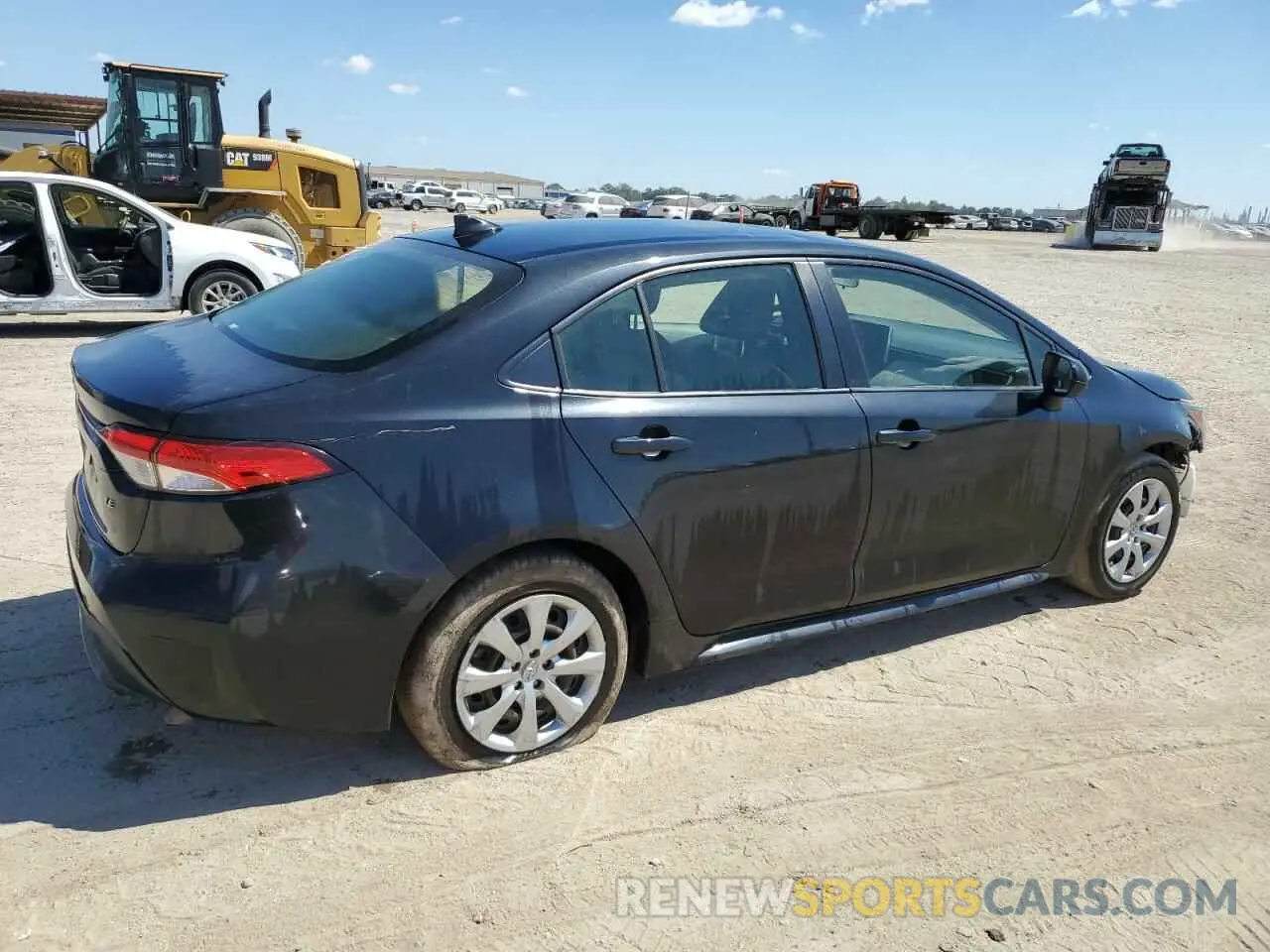 3 Photograph of a damaged car JTDEPRAE3LJ018474 TOYOTA COROLLA 2020