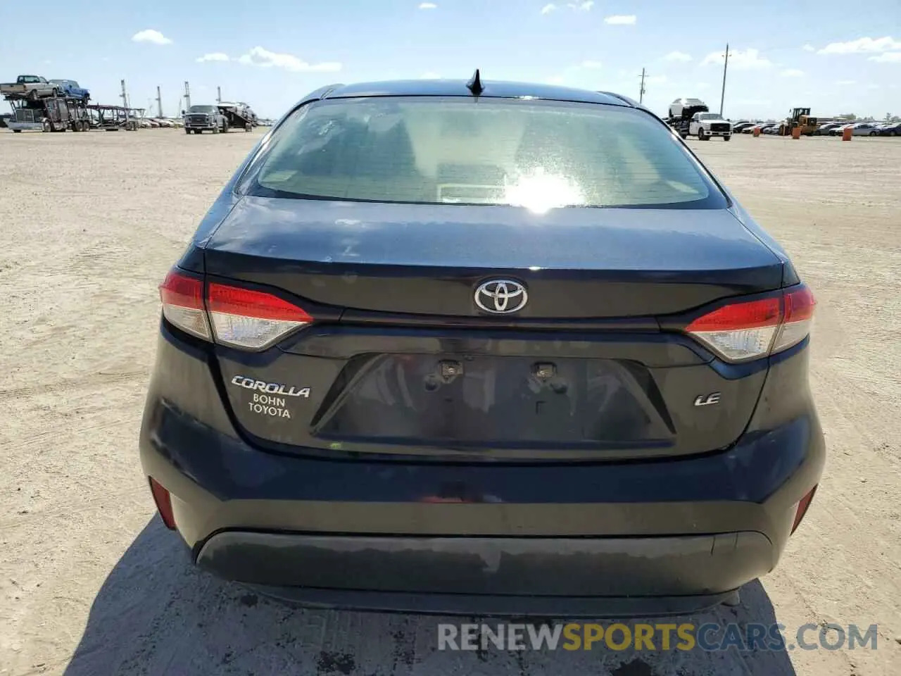 6 Photograph of a damaged car JTDEPRAE3LJ018474 TOYOTA COROLLA 2020