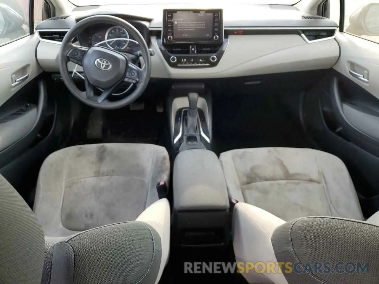 8 Photograph of a damaged car JTDEPRAE3LJ018474 TOYOTA COROLLA 2020