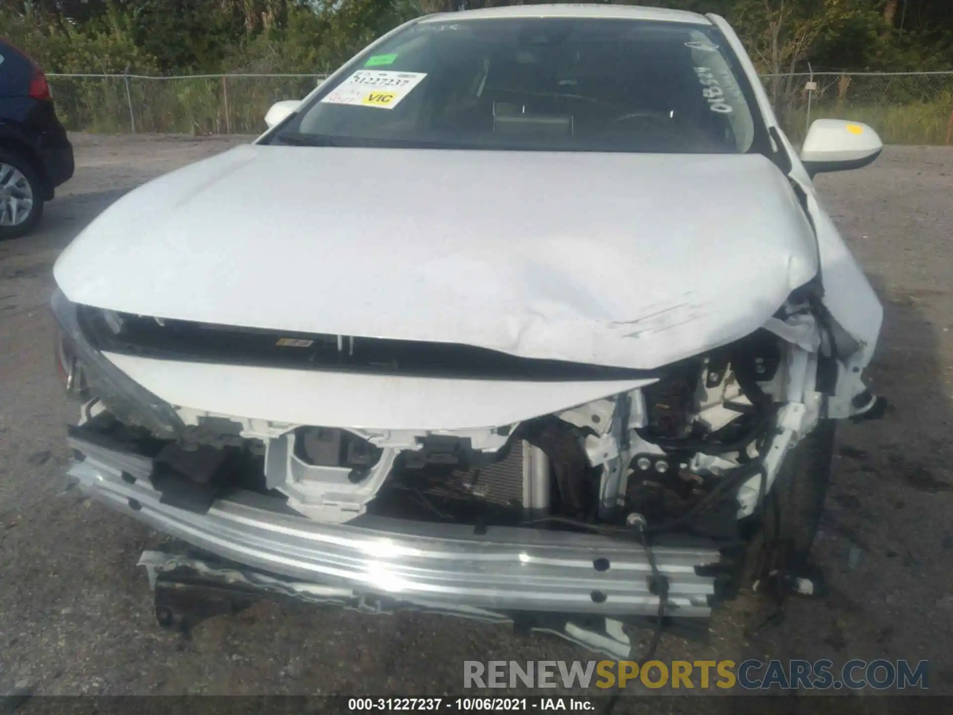 6 Photograph of a damaged car JTDEPRAE3LJ018524 TOYOTA COROLLA 2020