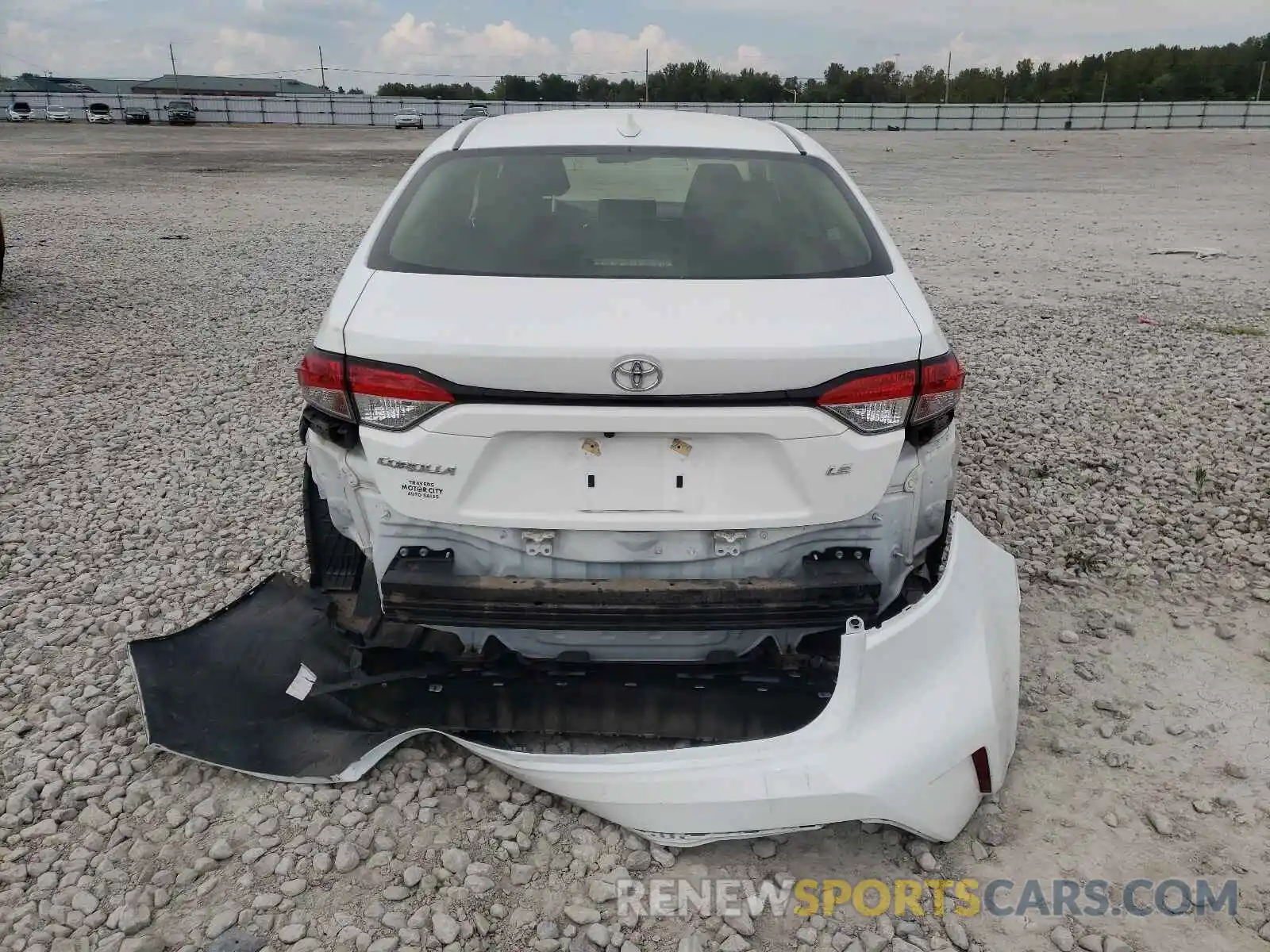 9 Photograph of a damaged car JTDEPRAE3LJ018717 TOYOTA COROLLA 2020