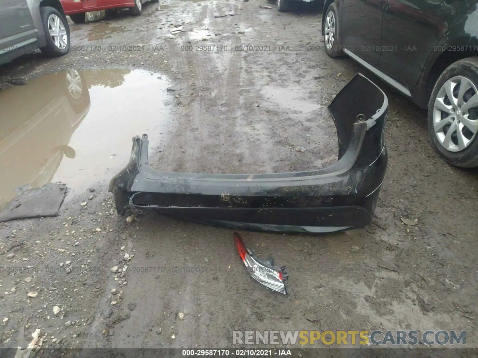 12 Photograph of a damaged car JTDEPRAE3LJ019057 TOYOTA COROLLA 2020