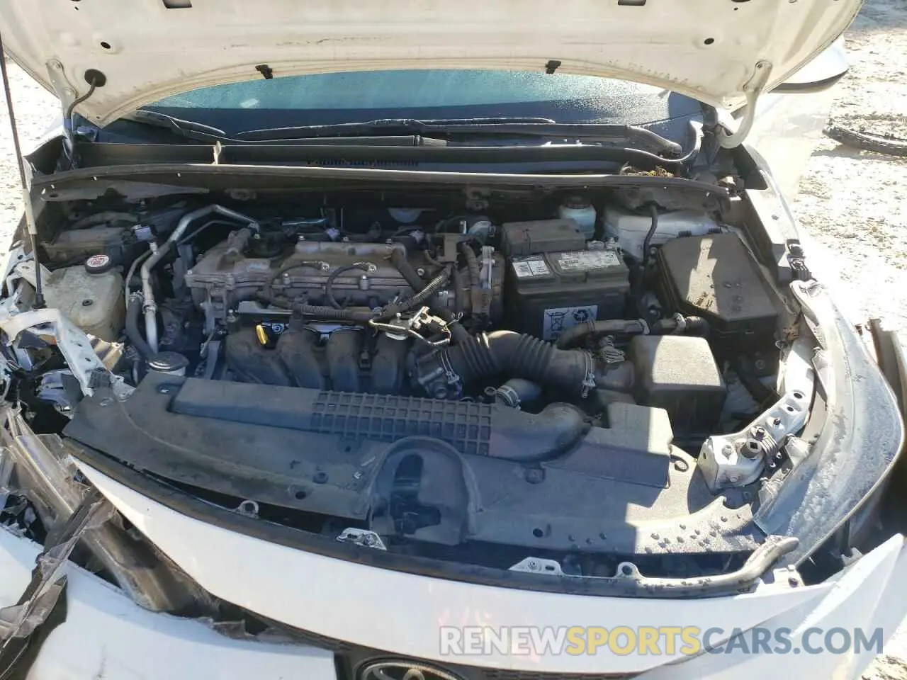 11 Photograph of a damaged car JTDEPRAE3LJ019155 TOYOTA COROLLA 2020