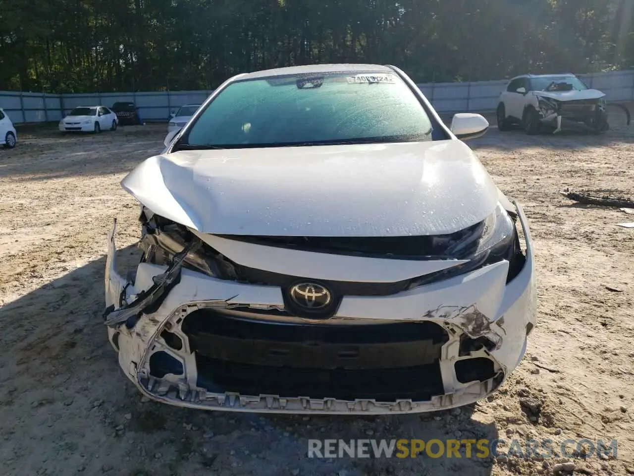 5 Photograph of a damaged car JTDEPRAE3LJ019155 TOYOTA COROLLA 2020