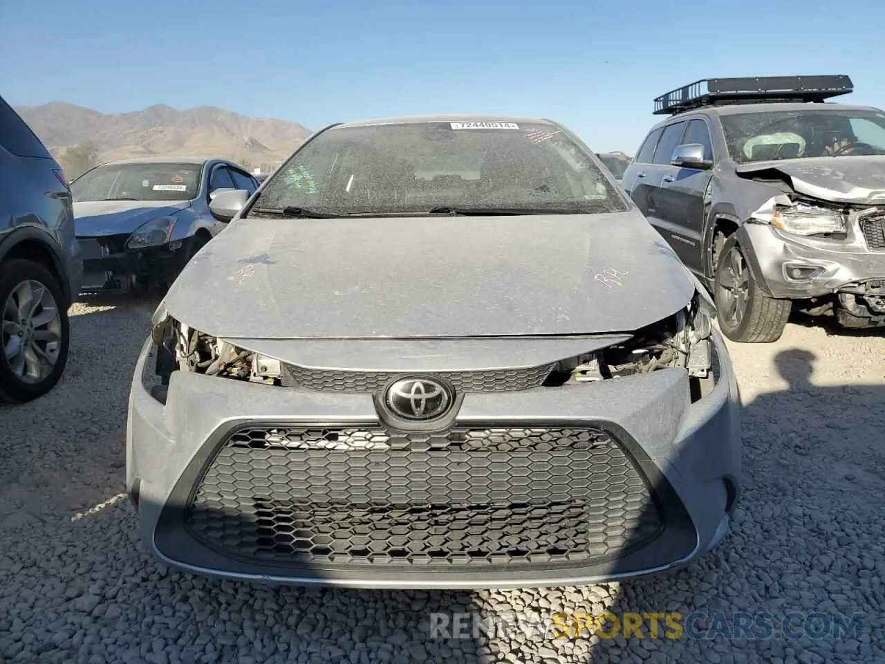 5 Photograph of a damaged car JTDEPRAE3LJ023089 TOYOTA COROLLA 2020