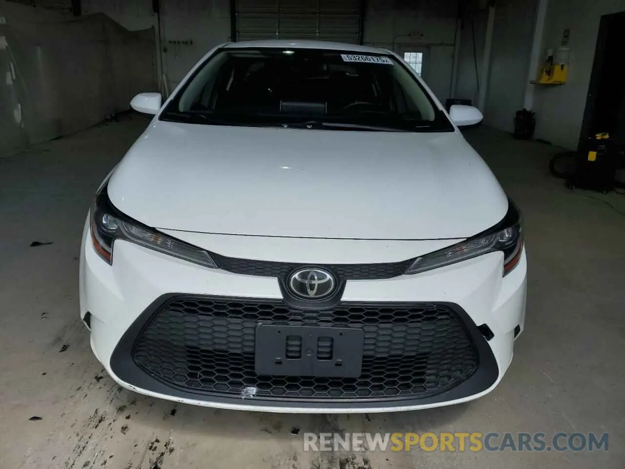 5 Photograph of a damaged car JTDEPRAE3LJ024467 TOYOTA COROLLA 2020