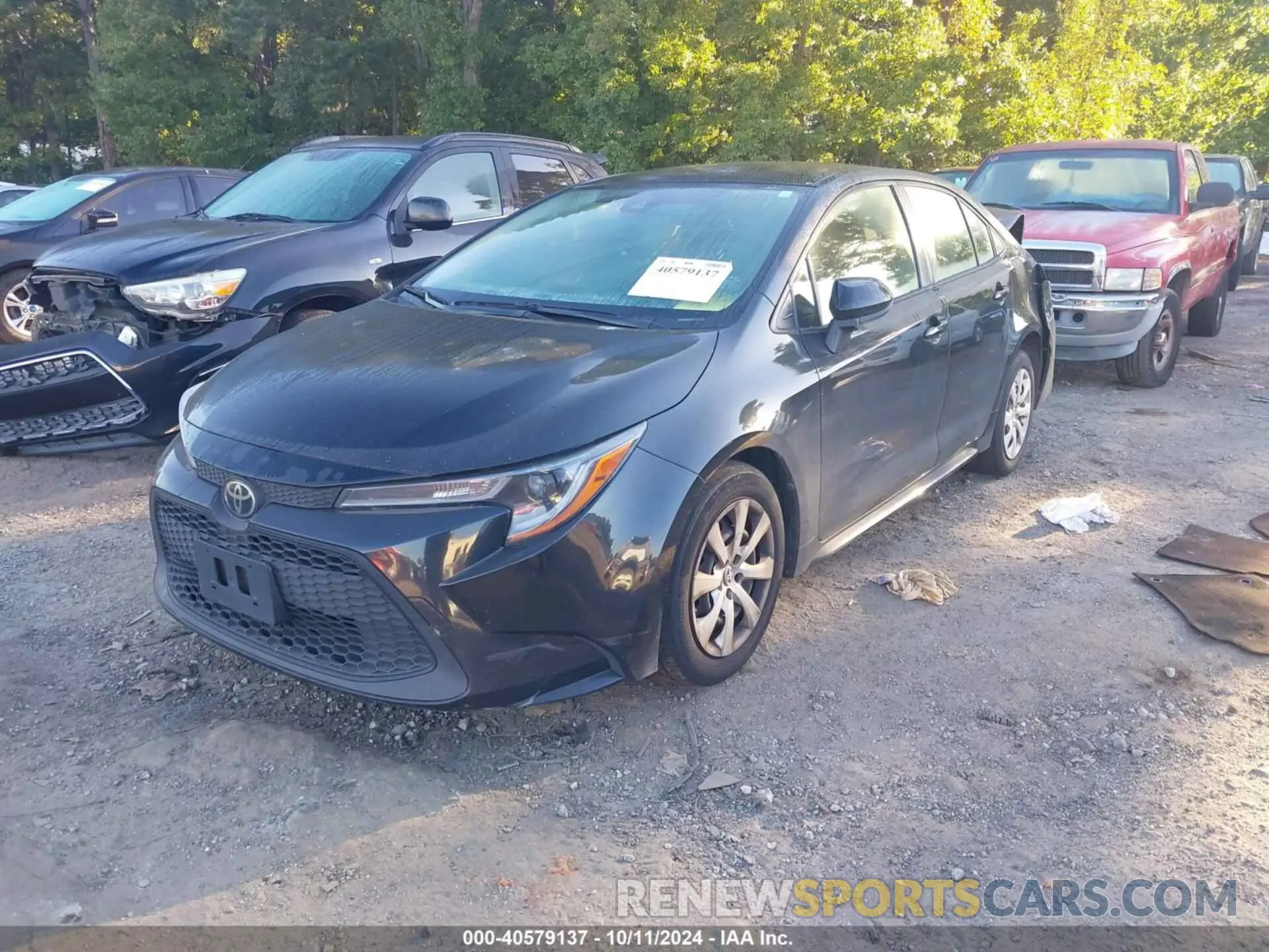 2 Photograph of a damaged car JTDEPRAE3LJ025666 TOYOTA COROLLA 2020