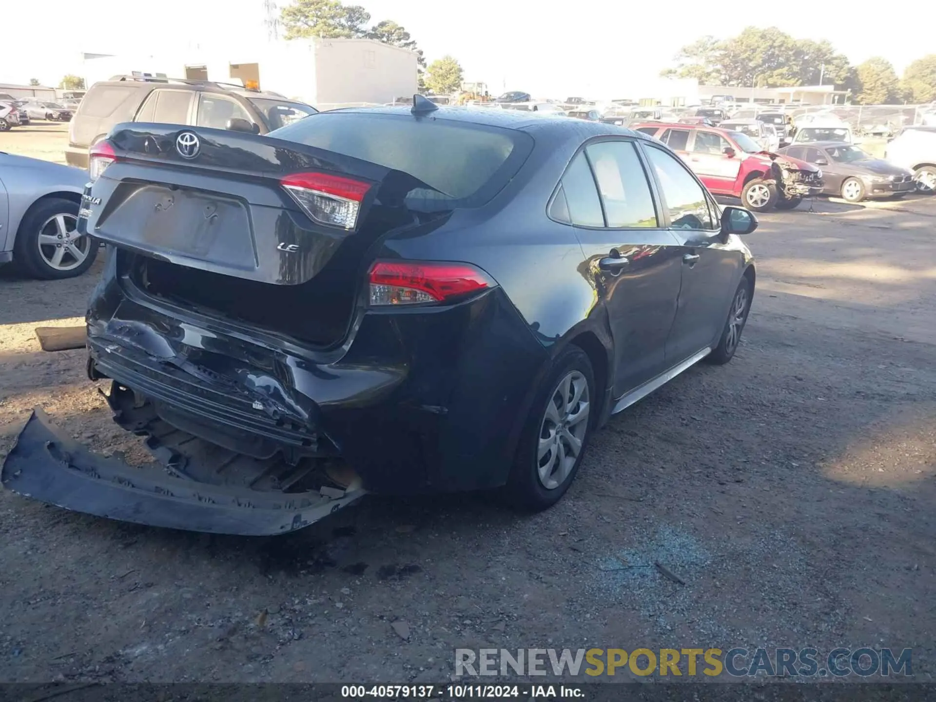 4 Photograph of a damaged car JTDEPRAE3LJ025666 TOYOTA COROLLA 2020
