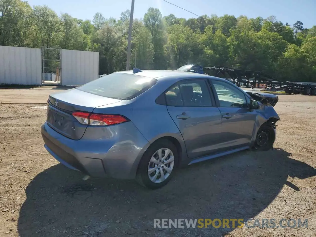 3 Photograph of a damaged car JTDEPRAE3LJ026333 TOYOTA COROLLA 2020
