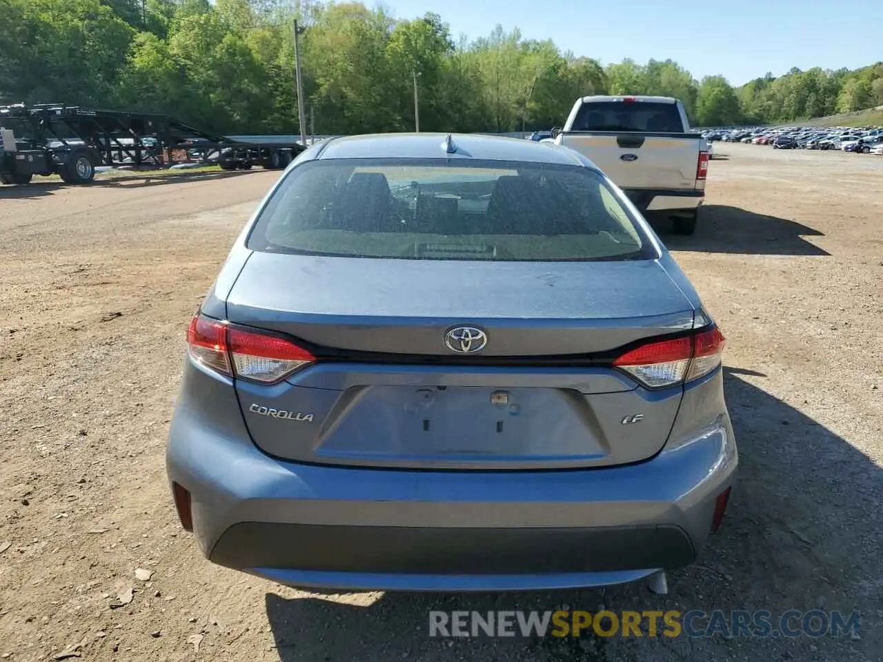6 Photograph of a damaged car JTDEPRAE3LJ026333 TOYOTA COROLLA 2020