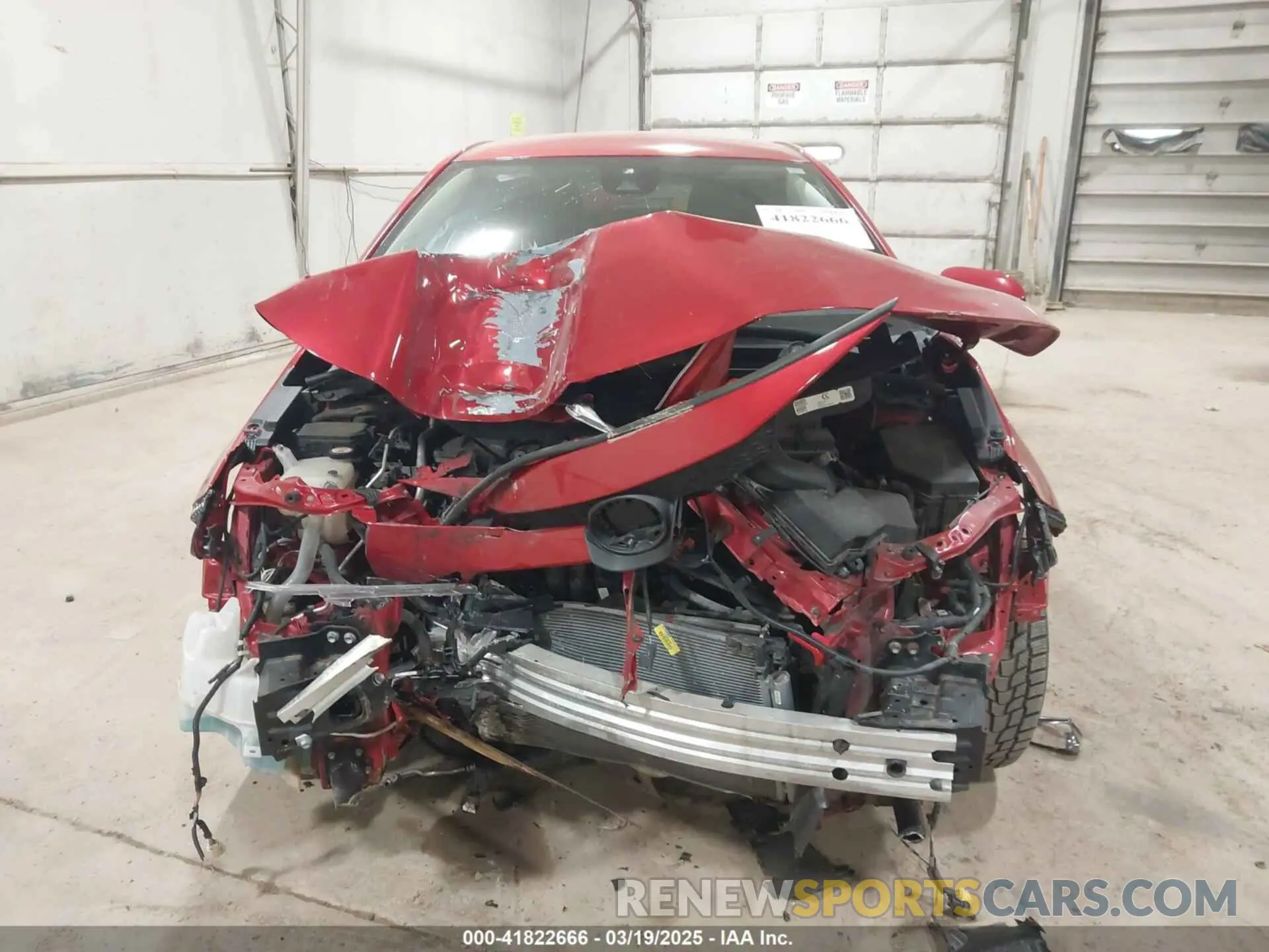 12 Photograph of a damaged car JTDEPRAE3LJ027496 TOYOTA COROLLA 2020