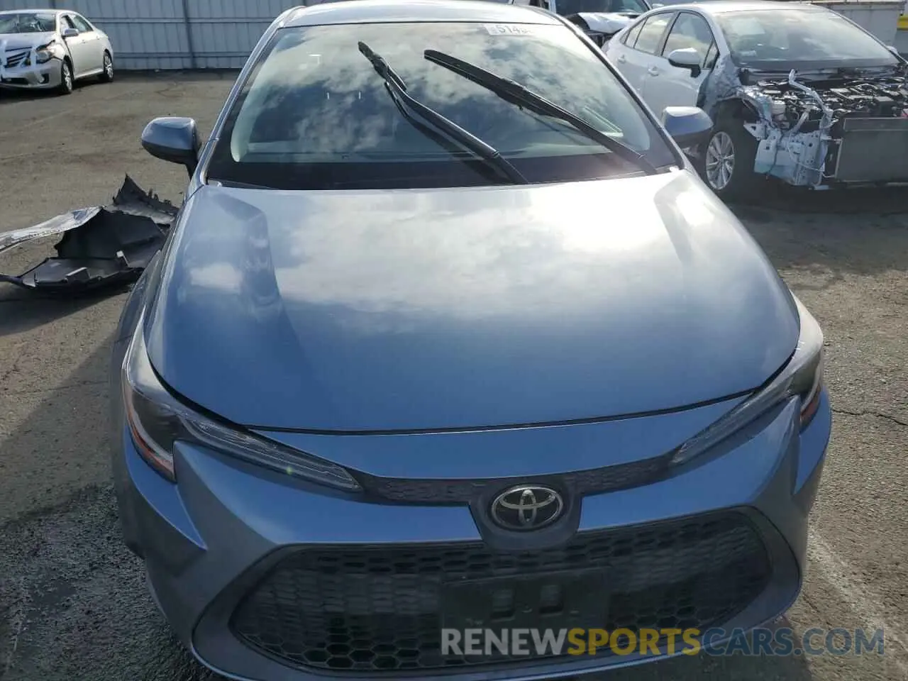 5 Photograph of a damaged car JTDEPRAE3LJ028938 TOYOTA COROLLA 2020