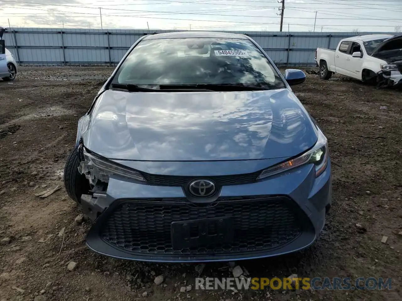 5 Photograph of a damaged car JTDEPRAE3LJ029300 TOYOTA COROLLA 2020