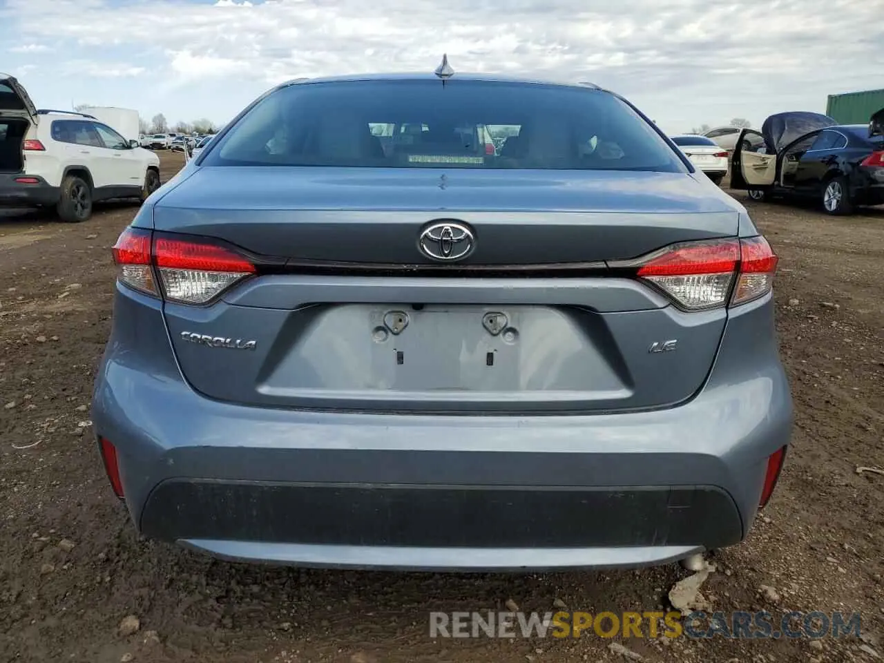 6 Photograph of a damaged car JTDEPRAE3LJ029300 TOYOTA COROLLA 2020