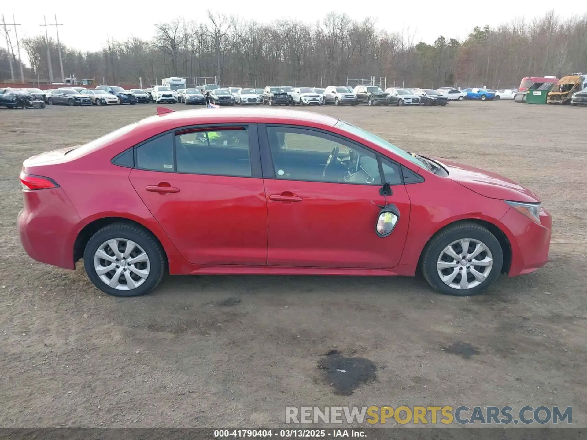 13 Photograph of a damaged car JTDEPRAE3LJ032276 TOYOTA COROLLA 2020