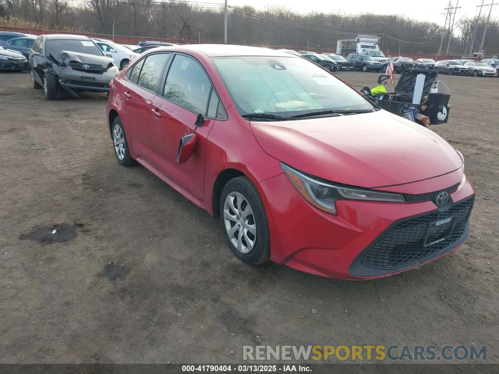 17 Photograph of a damaged car JTDEPRAE3LJ032276 TOYOTA COROLLA 2020