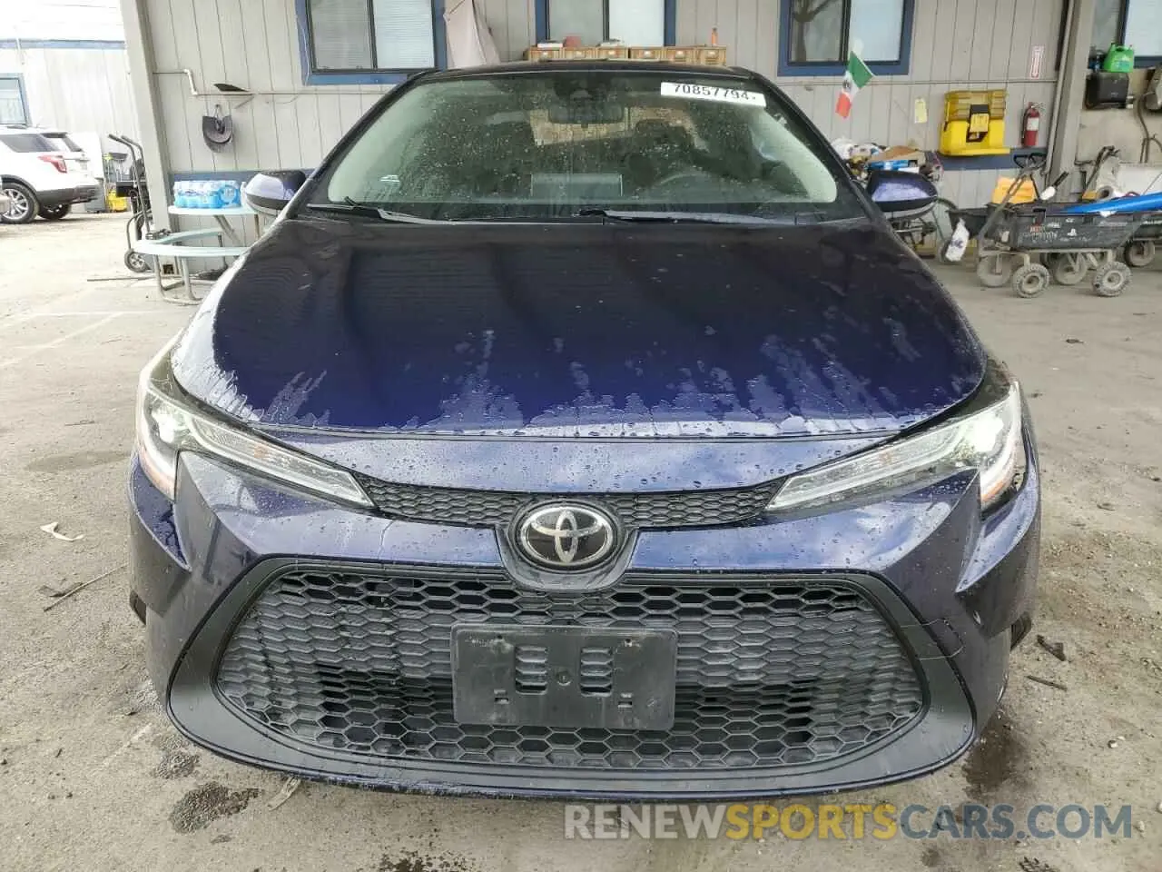 5 Photograph of a damaged car JTDEPRAE3LJ032925 TOYOTA COROLLA 2020
