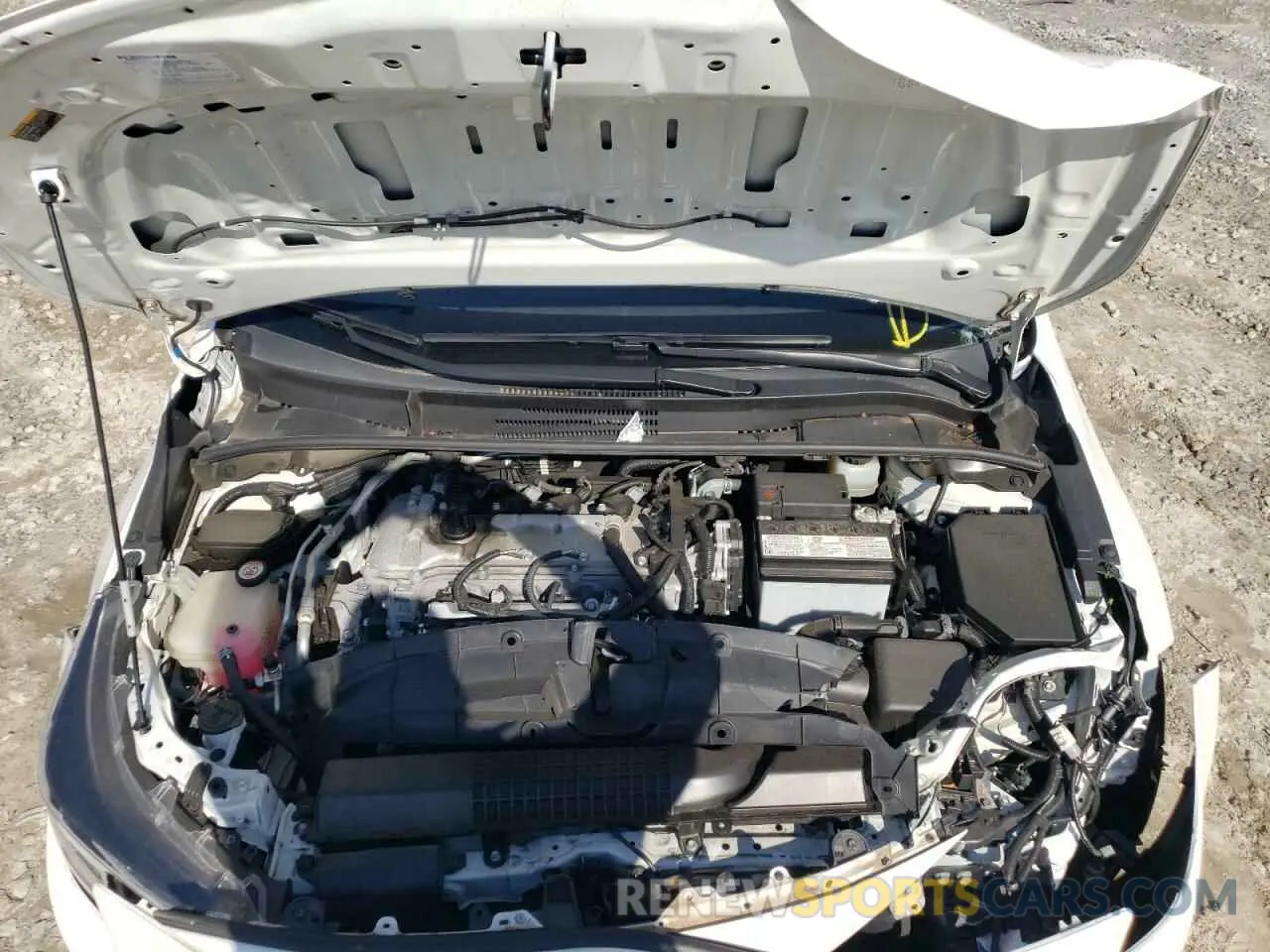 7 Photograph of a damaged car JTDEPRAE3LJ038725 TOYOTA COROLLA 2020