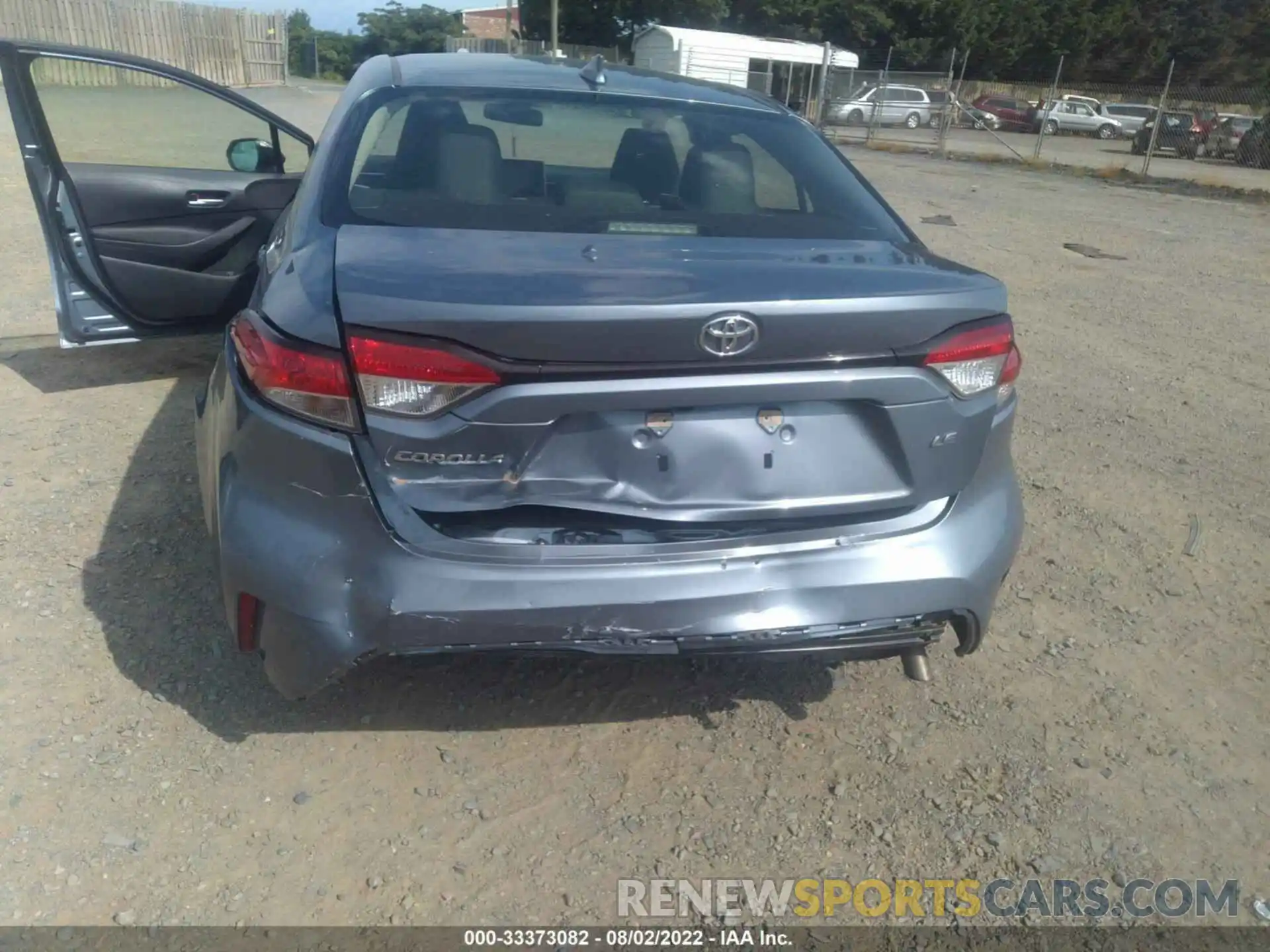 6 Photograph of a damaged car JTDEPRAE3LJ039308 TOYOTA COROLLA 2020