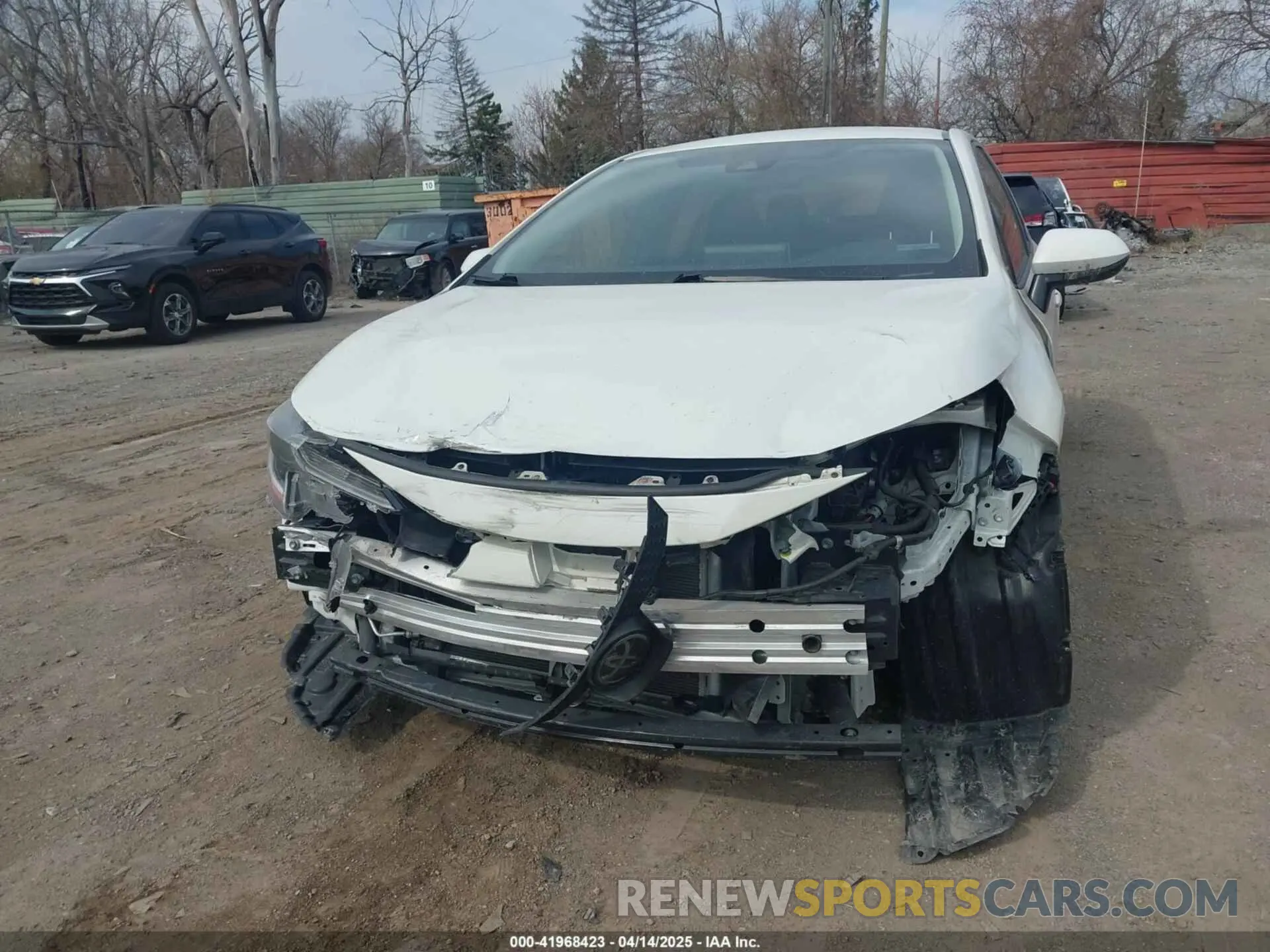 6 Photograph of a damaged car JTDEPRAE3LJ039504 TOYOTA COROLLA 2020