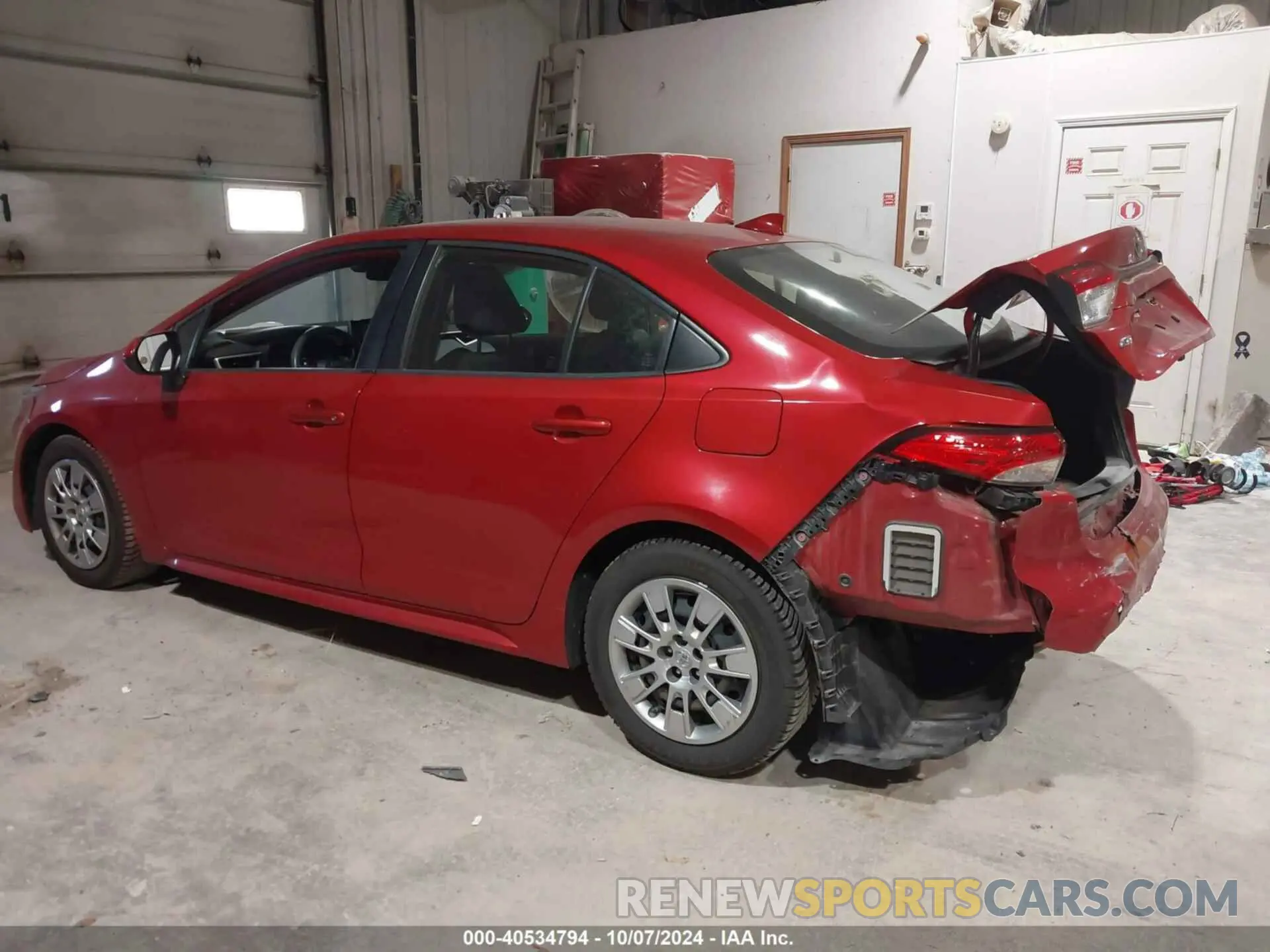 3 Photograph of a damaged car JTDEPRAE3LJ043178 TOYOTA COROLLA 2020