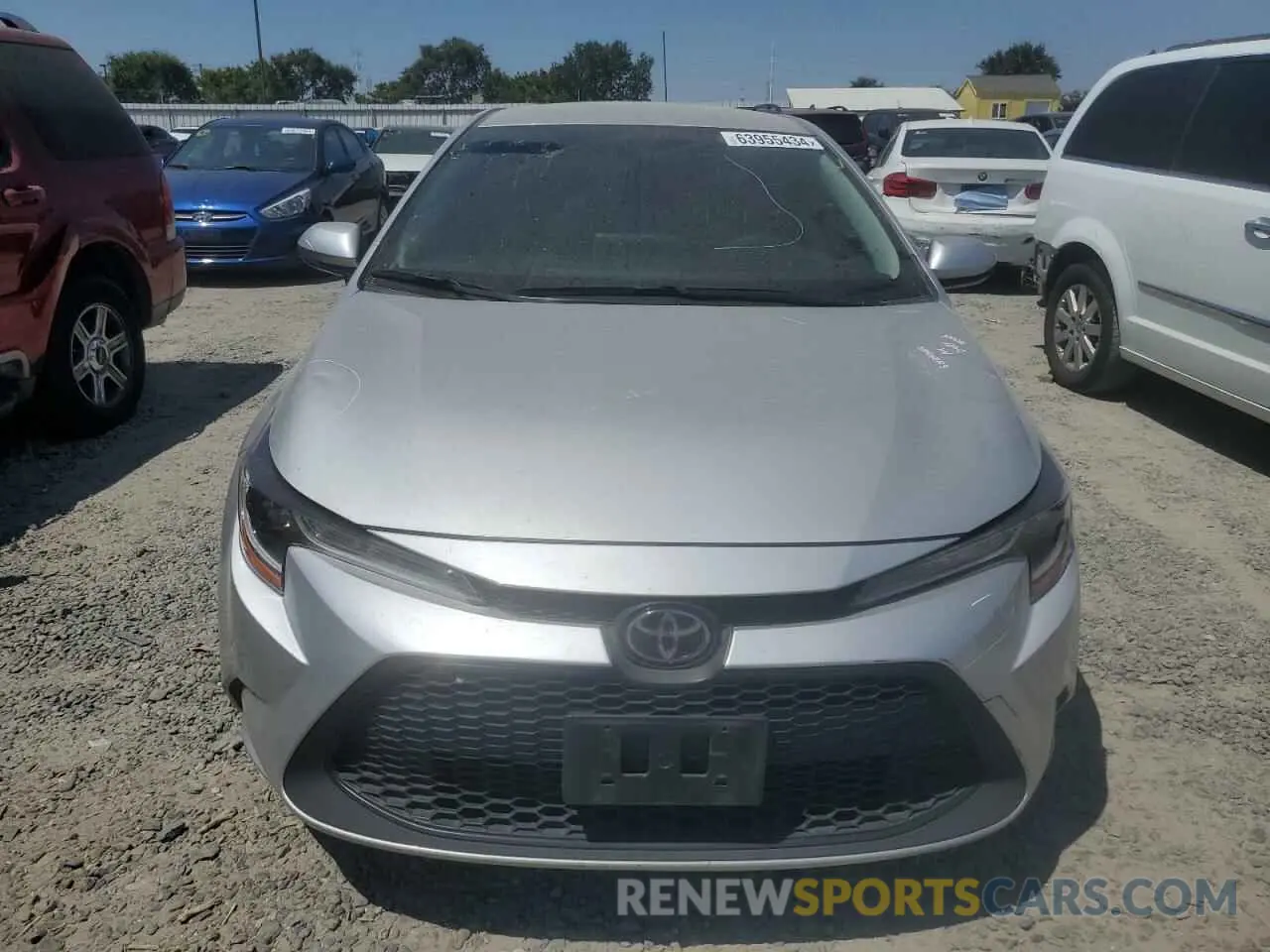 5 Photograph of a damaged car JTDEPRAE3LJ051507 TOYOTA COROLLA 2020