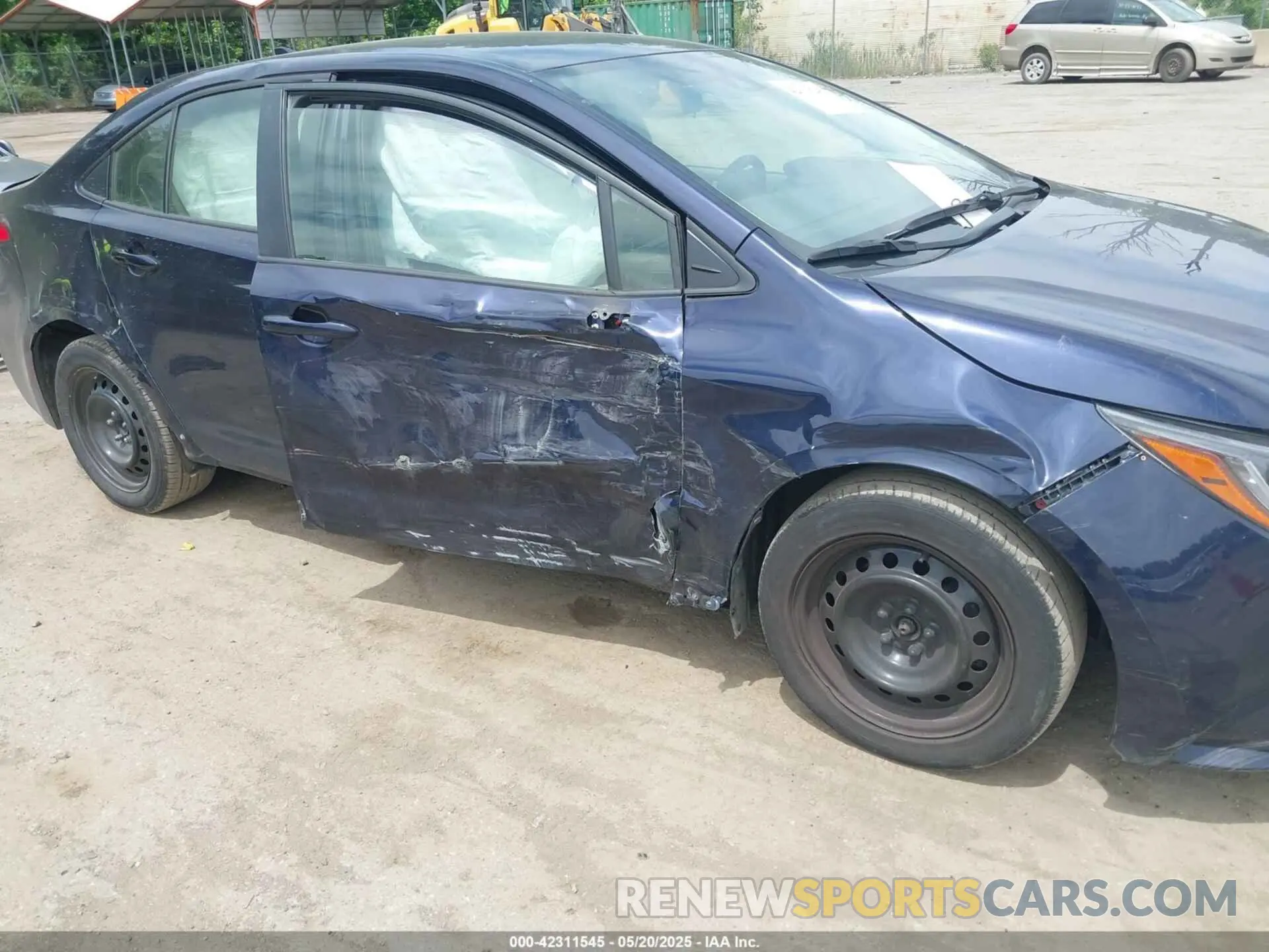 6 Photograph of a damaged car JTDEPRAE3LJ052155 TOYOTA COROLLA 2020