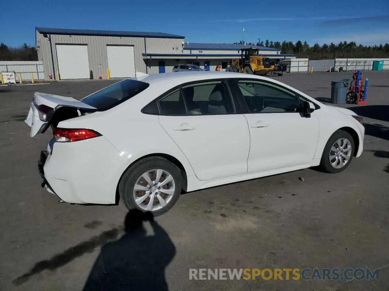 3 Photograph of a damaged car JTDEPRAE3LJ057887 TOYOTA COROLLA 2020