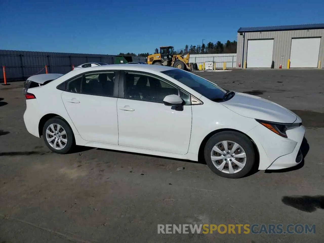 4 Photograph of a damaged car JTDEPRAE3LJ057887 TOYOTA COROLLA 2020