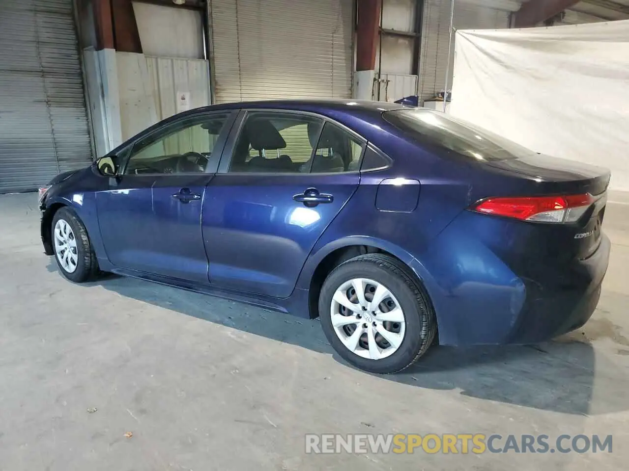 2 Photograph of a damaged car JTDEPRAE3LJ060899 TOYOTA COROLLA 2020