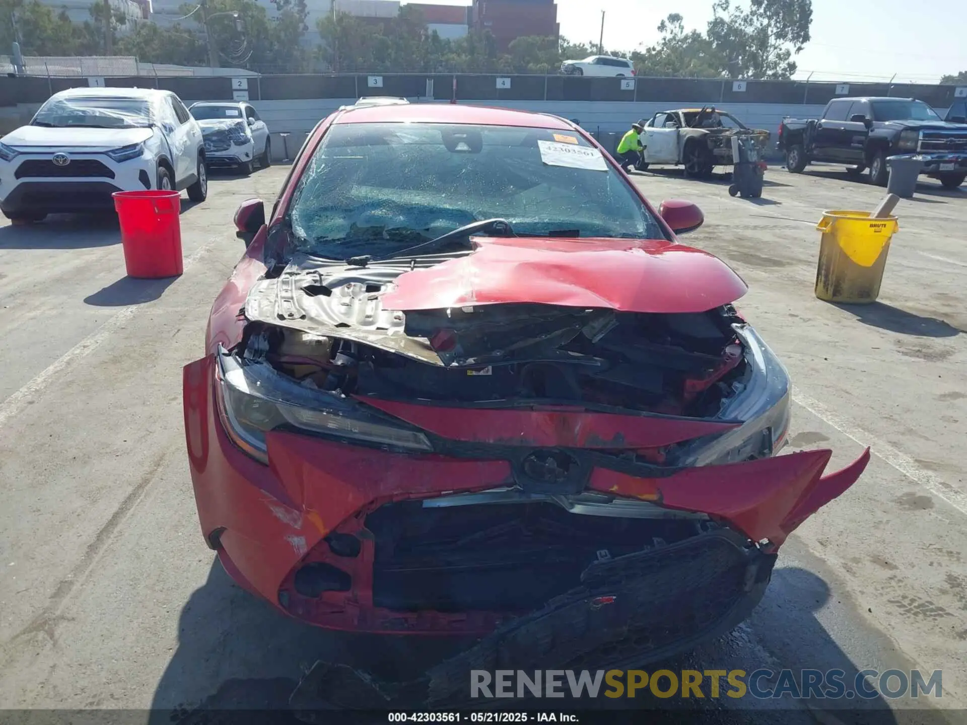 12 Photograph of a damaged car JTDEPRAE3LJ066962 TOYOTA COROLLA 2020