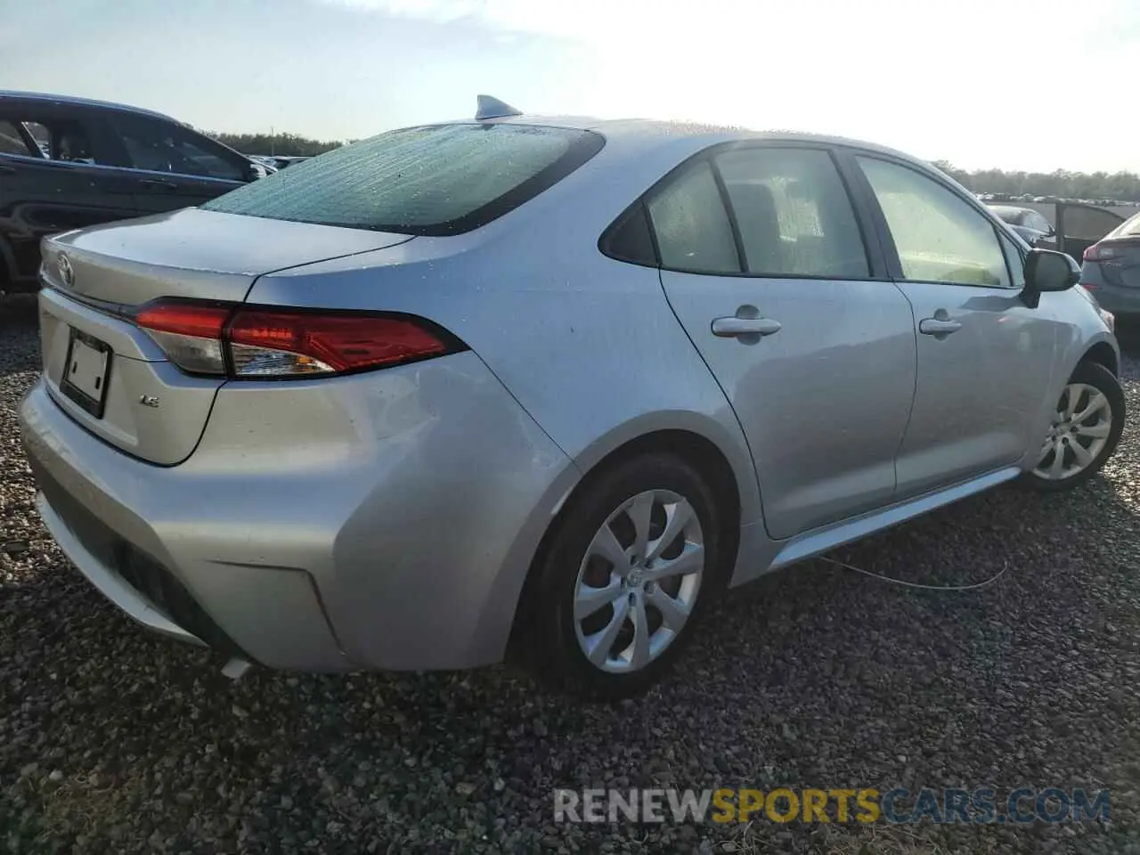 3 Photograph of a damaged car JTDEPRAE3LJ070669 TOYOTA COROLLA 2020