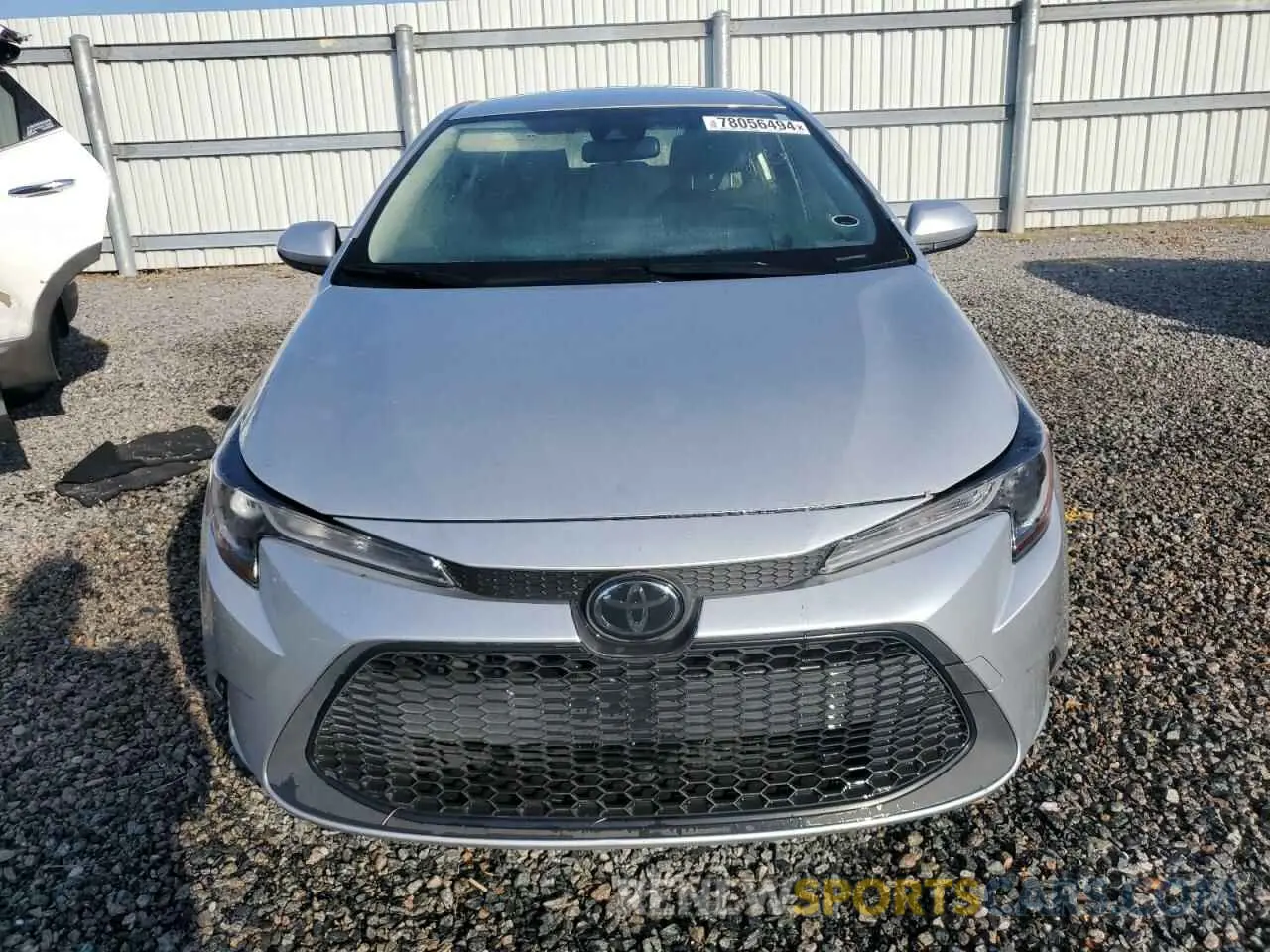 5 Photograph of a damaged car JTDEPRAE3LJ070669 TOYOTA COROLLA 2020