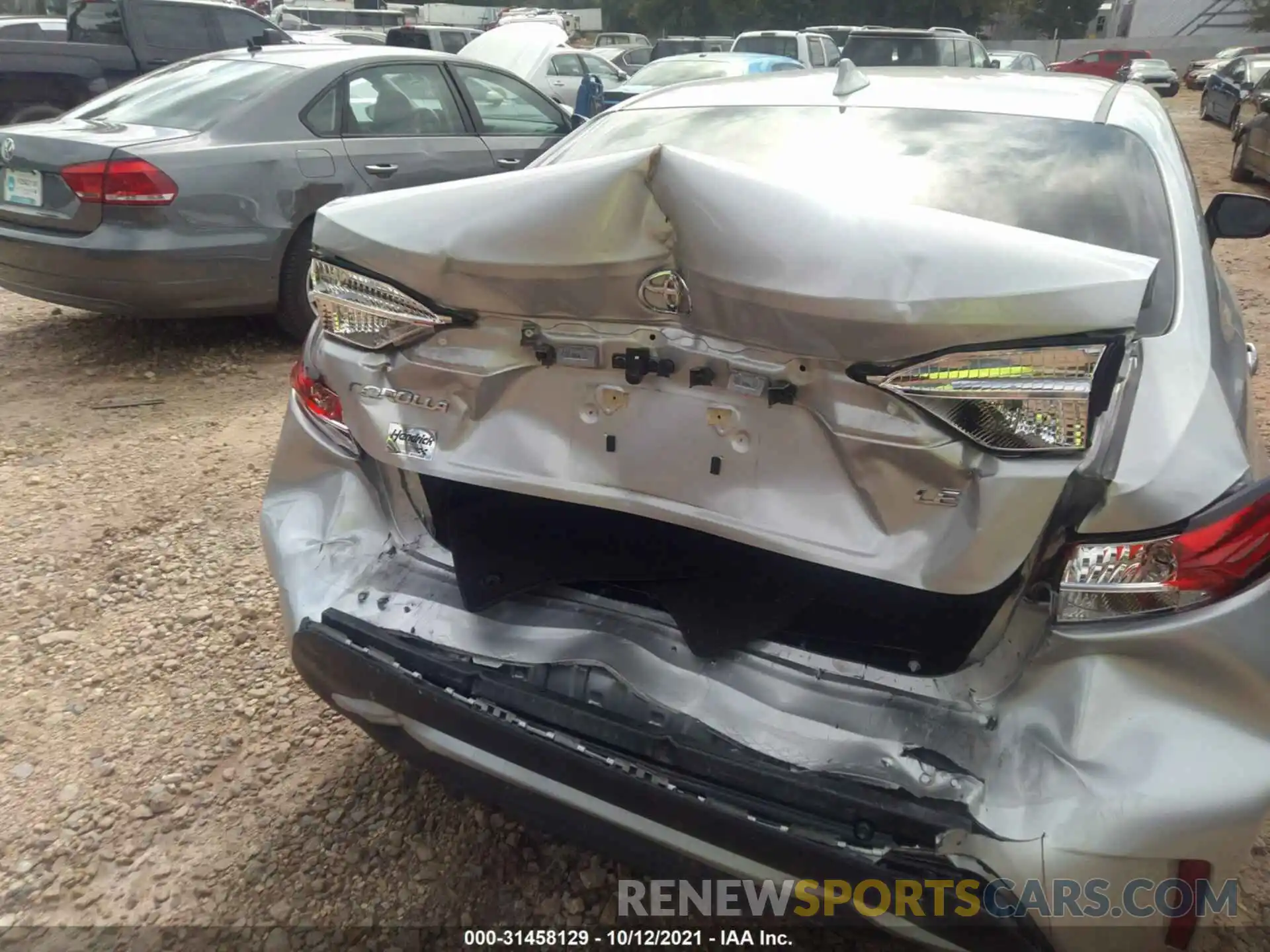 6 Photograph of a damaged car JTDEPRAE3LJ071708 TOYOTA COROLLA 2020