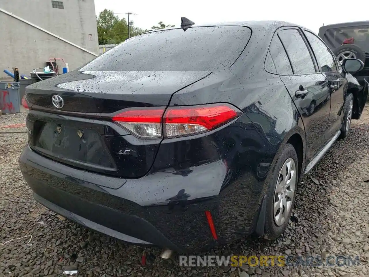 4 Photograph of a damaged car JTDEPRAE3LJ071739 TOYOTA COROLLA 2020