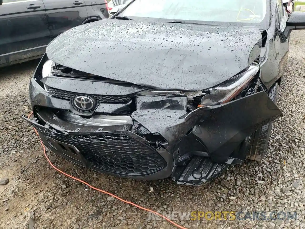 9 Photograph of a damaged car JTDEPRAE3LJ071739 TOYOTA COROLLA 2020