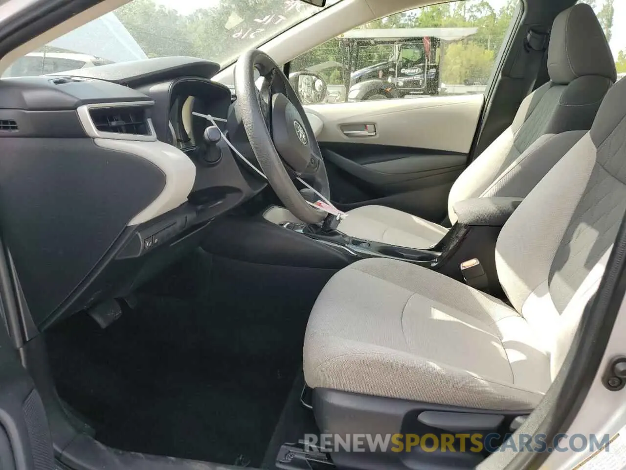7 Photograph of a damaged car JTDEPRAE3LJ072342 TOYOTA COROLLA 2020
