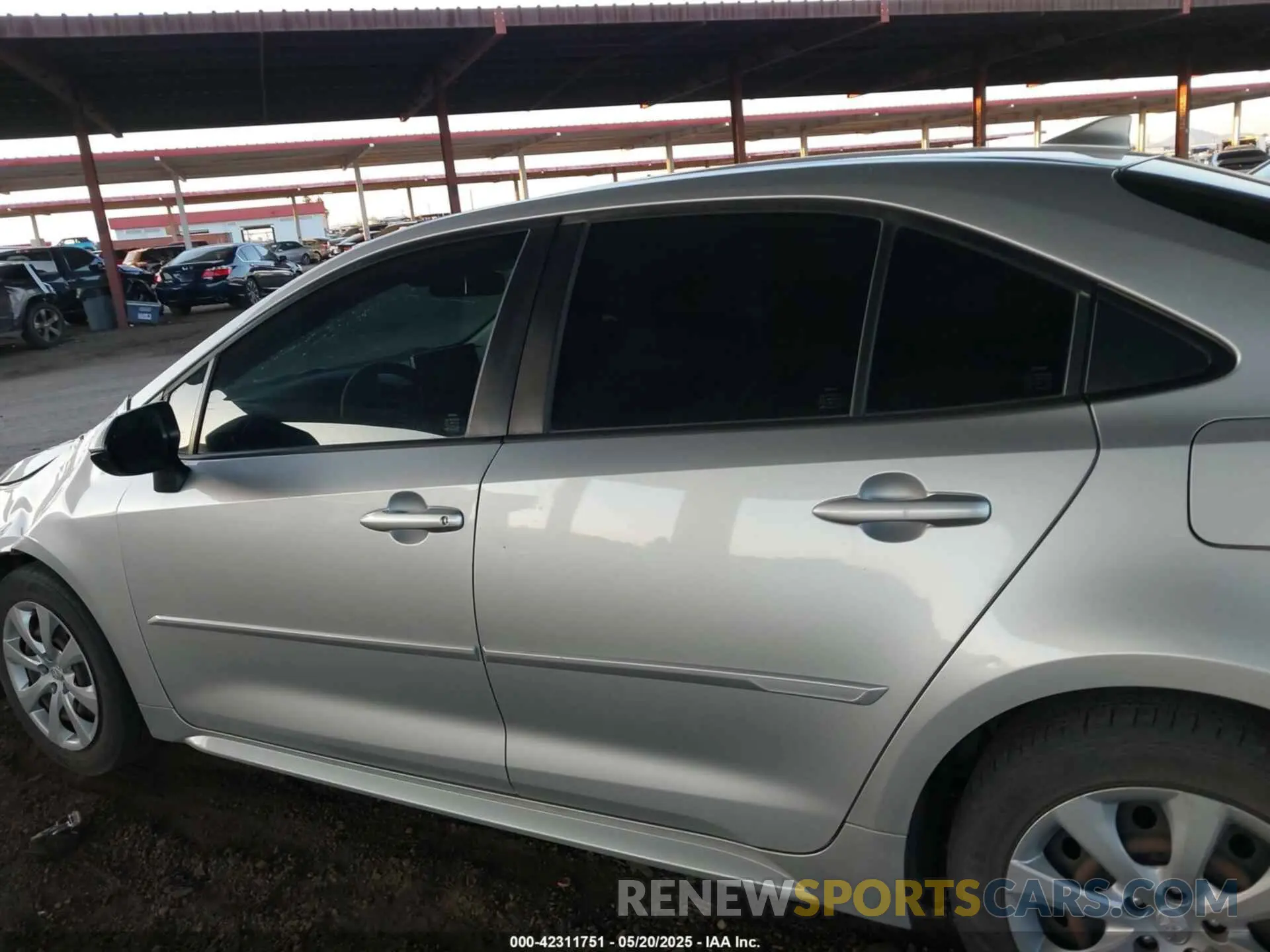 14 Photograph of a damaged car JTDEPRAE3LJ074916 TOYOTA COROLLA 2020