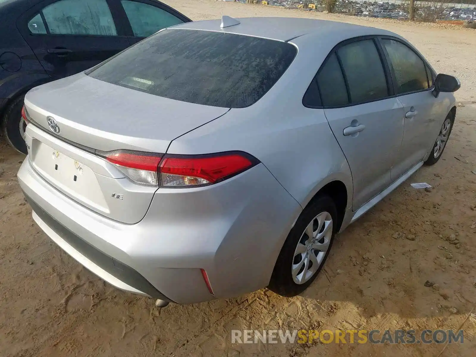 4 Photograph of a damaged car JTDEPRAE3LJ075239 TOYOTA COROLLA 2020