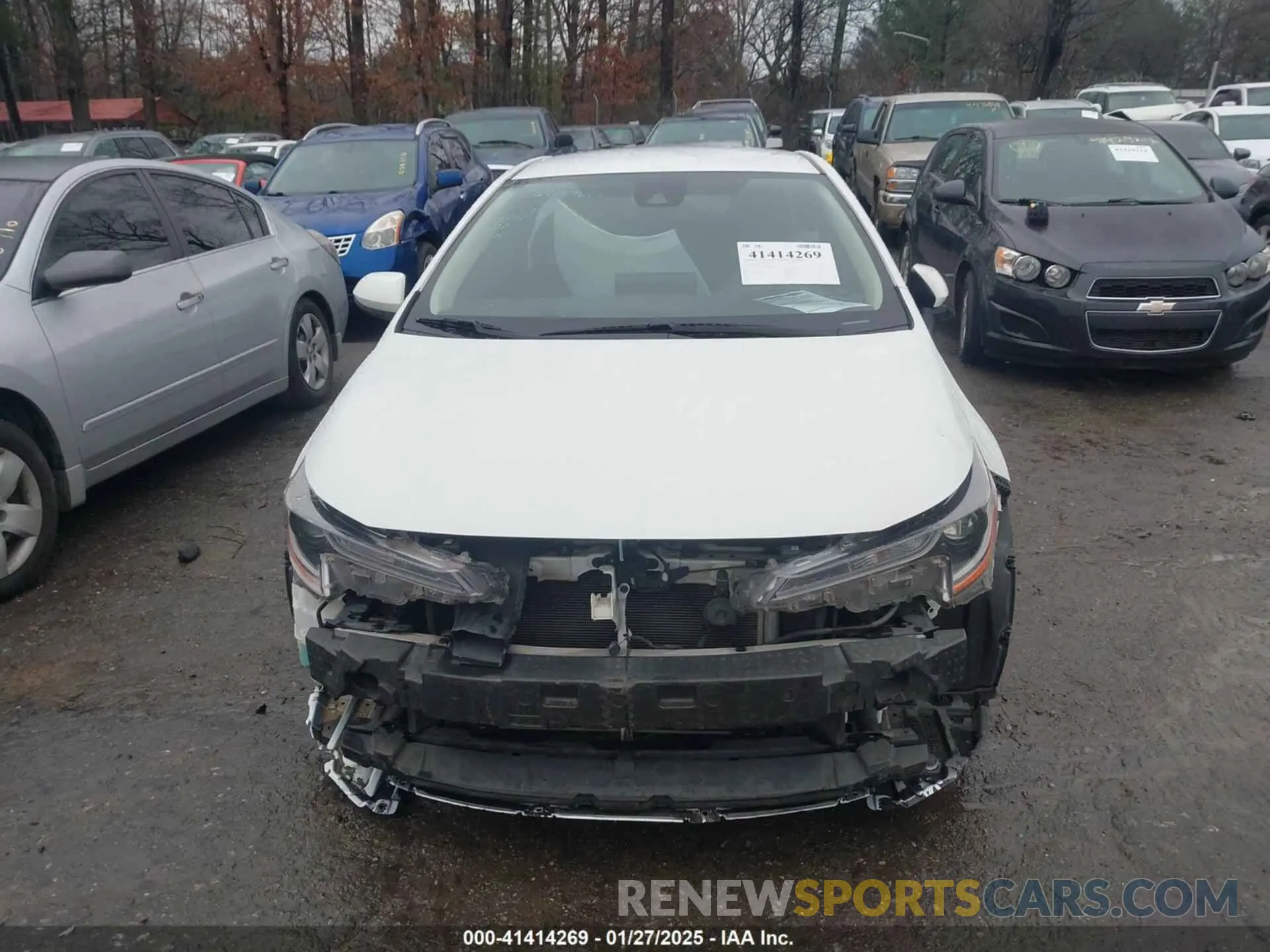 12 Photograph of a damaged car JTDEPRAE3LJ078643 TOYOTA COROLLA 2020