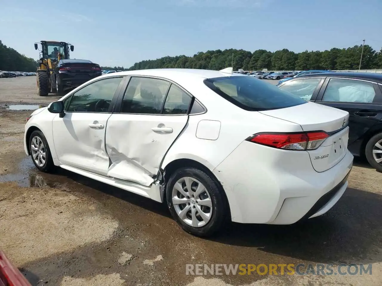 2 Photograph of a damaged car JTDEPRAE3LJ084717 TOYOTA COROLLA 2020