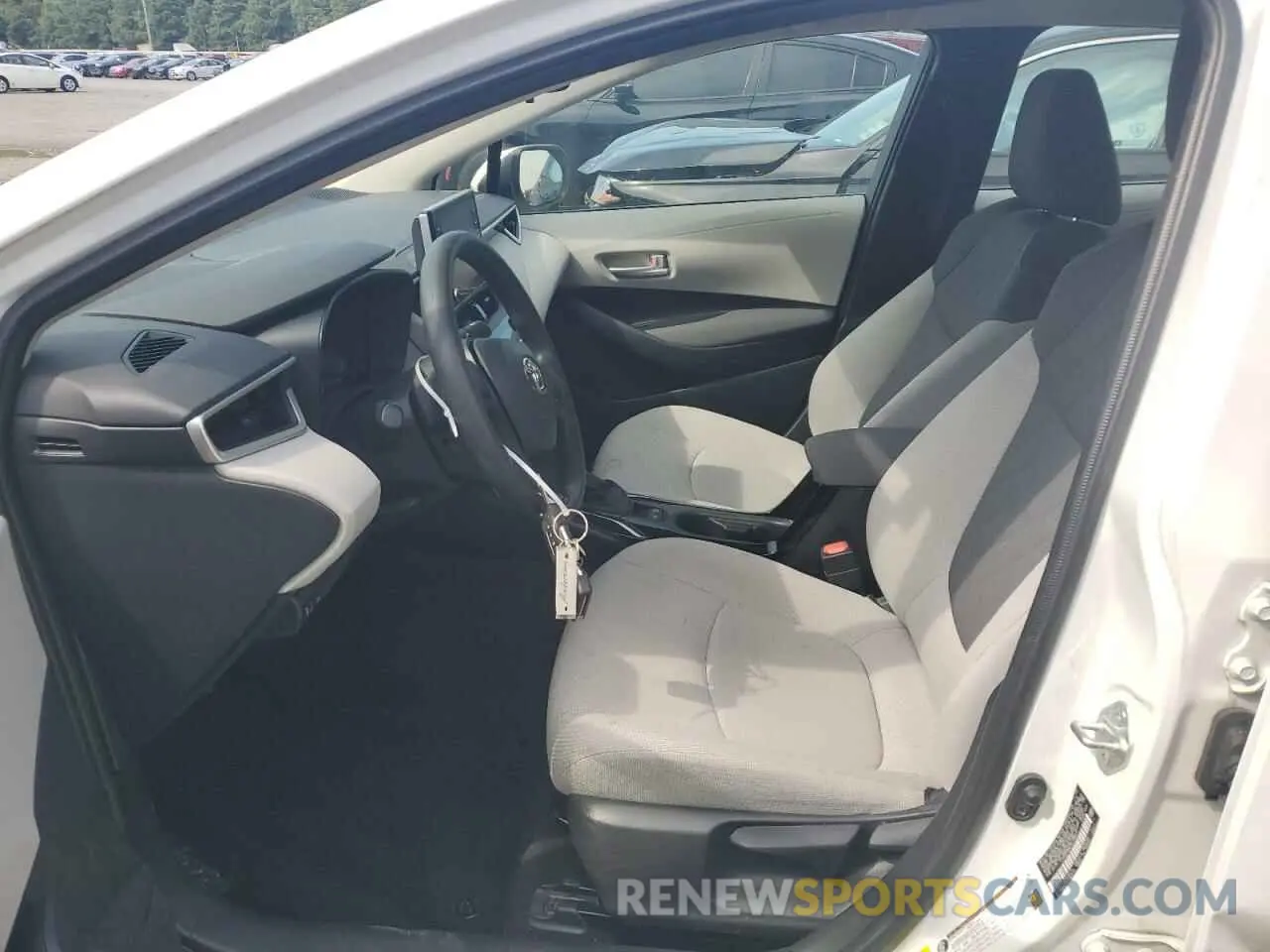 7 Photograph of a damaged car JTDEPRAE3LJ084717 TOYOTA COROLLA 2020